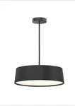 Artika 1-LIGHT Drum Integrated Led Pendant 3 Cct Modern Hanging Chandelier. Fixed Price $119.99.