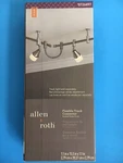 Allen + Roth Flexible Electrical Track Connector Brushed Nickel 20270-000. Fixed Price $13.45.