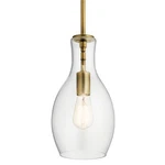 Kichler 42456 Everly 7"W Mini Pendant - Brass. Fixed Price $194.99.