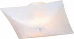 Volume Lighting 3-LIGHT White Semi-flush Mount V1916-6. Fixed Price $10.00.