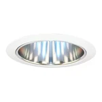 Juno Lighting Cwh Recessed Down Trim, 6 In, Wht/slv, Open, SRS27. Fixed Price $35.79.