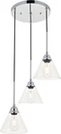 Elegant Lighting LD4017D18 Histoire 3 18"W Multi. Fixed Price $46.17.