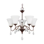 Sea Gull 3210505BLE-710 West Town Light 22 Inch Burnt Sienna Chandelier. Fixed Price $295.00.