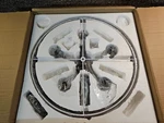 Warehouse Of Tiffany 5-LIGHT Chandelier Antique Bronze Finish RL8072. Fixed Price $115.70.