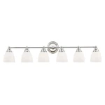 Livex Lighting 13666 Chrome Somerville 6-LIGHT Bathroom Vanity. Fixed Price $459.96.