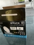Ensenior 4 Pack 6 Inch Ultra-thin Led Recessed Ceiling Light With Junction Box. Fixed Price $49.00.