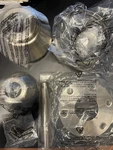 Monte Carlo Fan Company Maverick 52-60-72 Custom Finish Kit, Brushed Steel. Fixed Price $45.00.