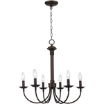 Trans Globe Lighting 9016-ROB Candle Chandelier Rubbed Oil Bronze. Fixed Price $129.20.