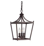 Capital Lighting Stanton 3-LIGHT Foyer (4036BB)BURNISHED Bronze Open Box. Fixed Price $75.00.