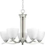 Progress Lighting P400063 Nickel Laird 5-LIGHT 24"W Chandelier. Fixed Price $135.86.