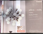 Allen + Roth Dystra 18 Light Soft Gold Transitional Chandelier (0729278). Fixed Price $149.95.