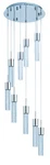 ET2 E22779-91PC, Fizz Iv Pendant, 9-LIGHT Led 67.5 Total Watts, Chrome. Fixed Price $700.00.