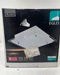 Eglo Priola 11 In. X 3.125 Matte Nickel+white Led Semi-flush Mount. Fixed Price $84.99.