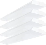 4FT Led Wraparound 40W Shop Lights For Garage, 4400LM, 4000K, Foot. Fixed Price $172.97.