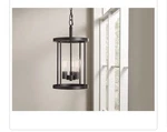 Hampton Bay Moreland 3-LIGHT Bronze Pendant Oil-rubbed Finish JQI9713A. Fixed Price $44.50.
