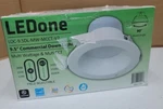 Ledone 6IN. Commercial Down Light Multi Wattage & Cct 3000K-4000K. Fixed Price $19.99.