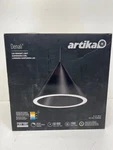 Artika Denali 27-WATTS Integrated Led Black 12 Inch Pendant With 3CCT *used. Fixed Price $62.99.