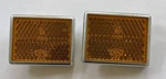 Genuine Nos Cev 174 Amber Reflector Set Thomas, Sachs ,vespa Rally,. Fixed Price $119.99.