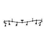 Allen + Roth 99.6-IN -light Black Dimmable Integrated Modern/contemporary. Fixed Price $250.00.
