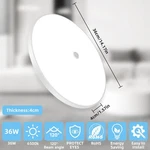 1-100PCS Led Ceiling Light 18W/24W/36W Sensor Suitable For Indoor Use. Fixed Price $1569.99.