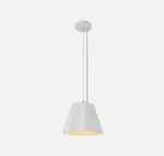 New Slv Lighting Plastra PD-3 1-LIGHT Paintable Pendant White. Fixed Price $39.99.