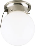 Westinghouse 6720800 One-light Flush-mount Interior Ceiling Fixture With Pull Ch. Fixed Price $22.14.