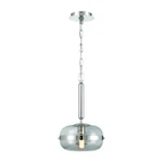 Eurofase Nottingham Light 18" Pendant, Nickel/smoke 37196-024. Fixed Price $352.00.