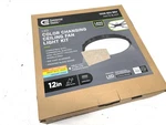 Commercial Electric 1600 Lumen Led High Velocity Ceiling Fan Light Kit W/cct. Fixed Price $49.99.