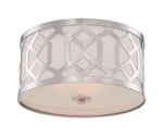 Crystorama 2263-PN Jennings 16.3" 3-LIGHT Flush Mount Polished Nickel. Fixed Price $314.00.