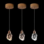 Tkhky Modern Gold Pendant Fixtures, Crystal Lights With 3-COLOR,. Fixed Price $71.99.