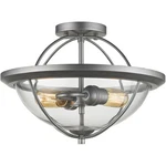 Z-lite 3000SF-OS Persis Semi-flush Mount Old Silver. Fixed Price $76.00.