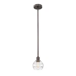 Innovations Rochester 6" Stem Mini Pendant, Bz/cl 616-1S-OB-G556-6CL. Fixed Price $172.48.