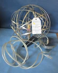 Hinkley Fredrick Frederick Raymond Rumor Round Ribbon Silver Metal Pendant Light. Fixed Price $104.97.