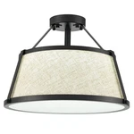 Danseer Drum Flush Mount Ceiling Light Black Finish Dimmable Led For Bedroom .... Fixed Price $285.59.