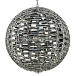 Allegri 37256 Alta 12 Light 26"W Crystal Pendant - Polished Chrome / Clear. Fixed Price $3820.00.