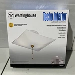 Westinghouse Lighting 6620000 Two-light Semi-flush-mount Interior Ceiling. Fixed Price $32.00.
