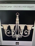 Fine Art Lamps Collection Stile Bellagio. Fixed Price $395.00.