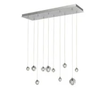 ET2 Lighting Harmony 10 Led Pendant, Polished Chrome E24507-91PC. Fixed Price $598.40.
