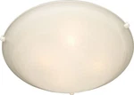 Maxim 2681 White Malaga 16"W 3-LIGHT Ceiling. Fixed Price $54.40.