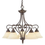 Livex Lighting Coronado Chandelier Imperial Bronze 6135-58. Fixed Price $389.96.