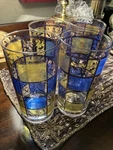 Mcm Culver Empress Highball Glass Set Of 4 With 22K Gold Trim 60. Fixed Price $33.60.