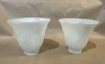 Anmire Globe White Glass 2 Shade. Fixed Price $29.99.