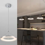 Chying Led Pendant Lights Kitchen Island 11.8IN Modern Ring Chandelier Adjustabl. Fixed Price $101.49.