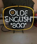 20"X15" Olde English 800 Neon Sign Light Lamp Visual Bar Decor Beer Gift Ly. Fixed Price $131.64.