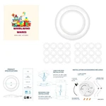 Parmida 24 Pack 5/6 Inch Dimmable Led Disk Light Surface Flush Mount 15W, Li.... Fixed Price $139.99.