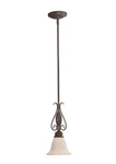Quorum International Coronado Mini Pendant Light 3195-38 Gilded Bronze. Fixed Price $69.95.
