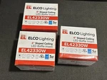 Lot Of Pcs Elco Lighting Sloped Ceilingled Baffle Insert EL42330W 14W White. Fixed Price $79.80.