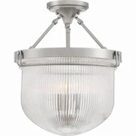 Quoizel MHY1715BN - Display Open Box 3 Light Semi Flush Mount. Fixed Price $174.75.