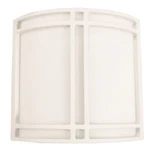 Afx Lighting Radio Wall Sconce, White/white - RDS11101600L41WH. Fixed Price $126.00.