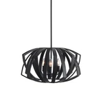 Uttermost Thales Black Geometric Light Pendant - 22137. Fixed Price $722.40.